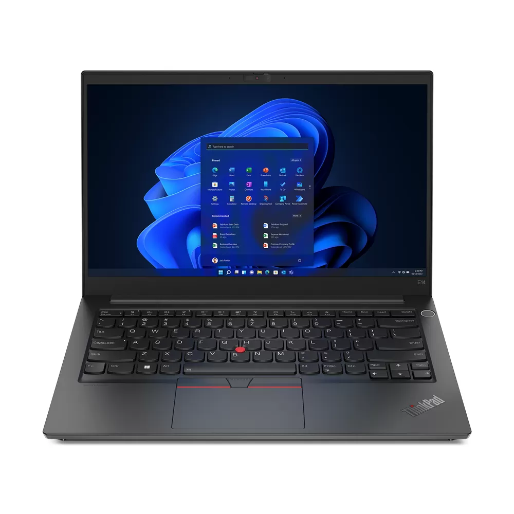 Notebook Lenovo ThinkPad E14 Gen 4, 14  Full HD, AMD Ryzen 7 5825U, RAM 16GB, SSD 512GB, Windows 11 Pro, Negru