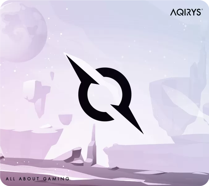 Mousepad Aqirys Gravity White Medium