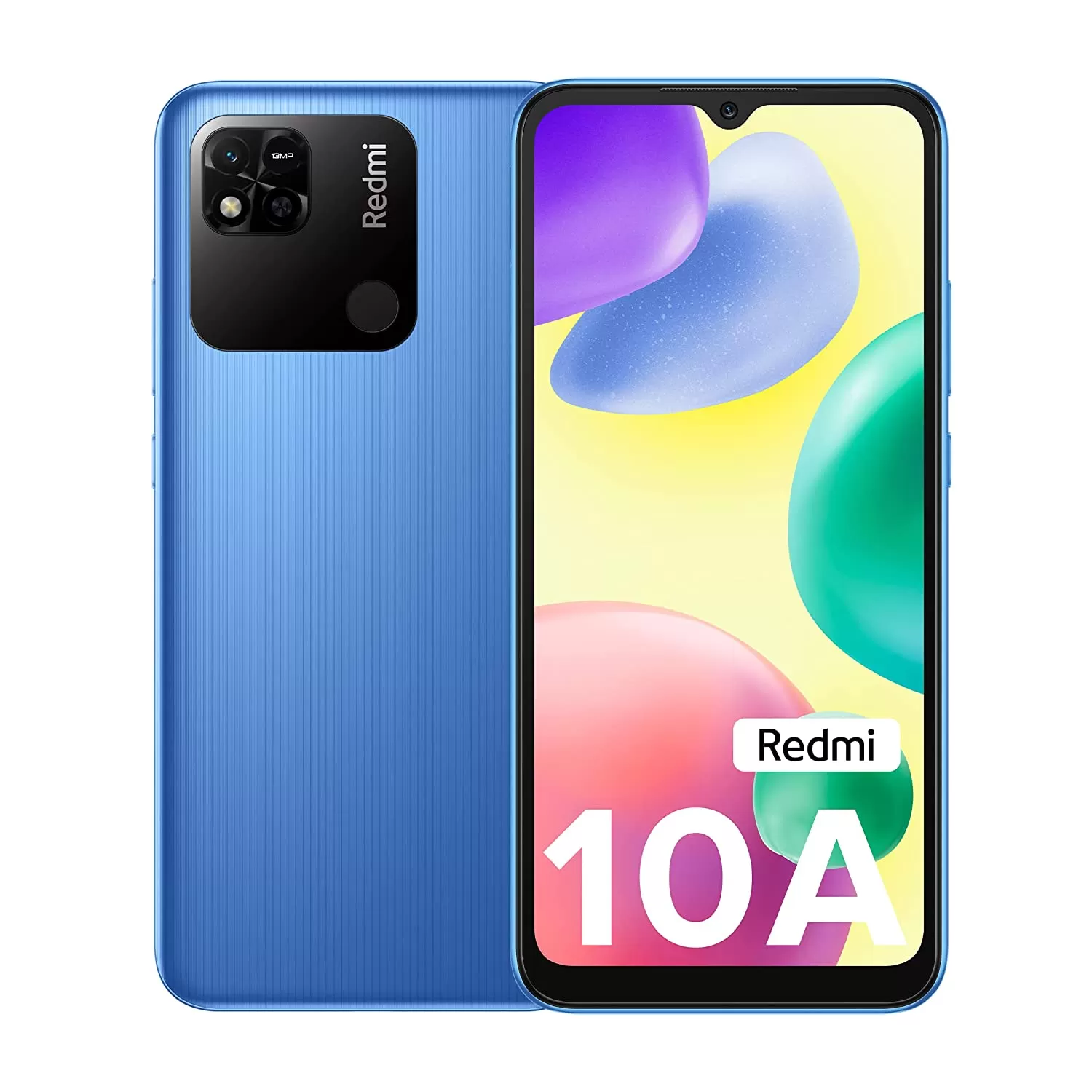 Telefon Mobil Xiaomi Redmi 10A, 64GB Flash, 3GB RAM, Dual SIM, 4G, Sea Blue