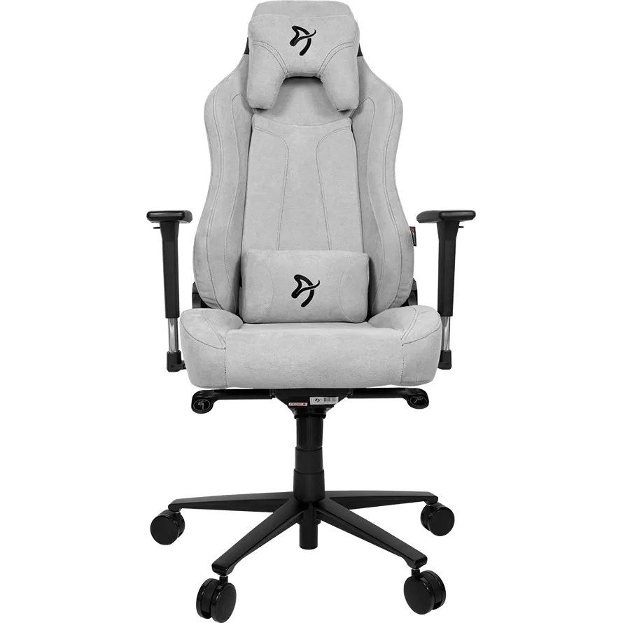 Scaun Gaming Arozzi Vernazza Soft Fabric Light Grey