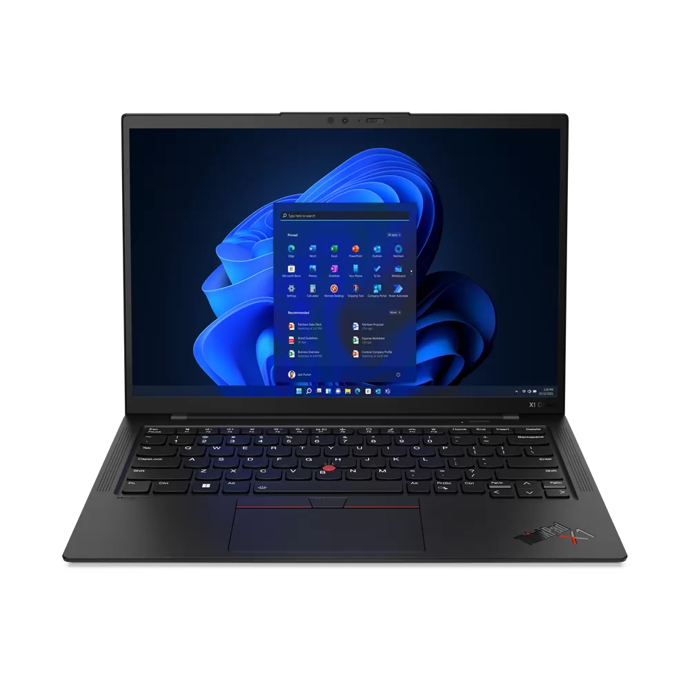 Ultrabook Lenovo ThinkPad X1 Carbon 10, 14  WQUXGA, Intel Core i7-1260P, RAM 32GB, SSD 1TB, Windows 11 Pro, Negru
