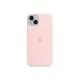 Husa de protectie Apple cu MagSafe pentru iPhone 14 Plus, Silicon, Chalk Pink