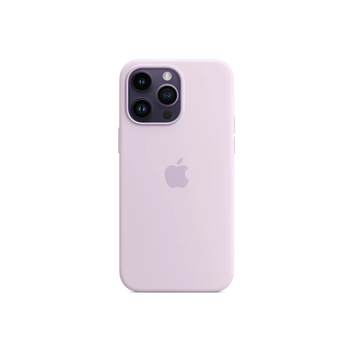 Husa de protectie apple cu magsafe pentru iphone 14 pro max silicon lilac