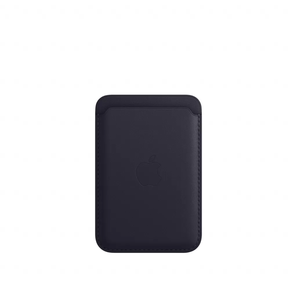 Portofel apple din piele cu magsafe pentru iphone ink