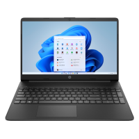 Notebook HP 15s-fq2065nq, 15.6" HD, Intel Core i3-1125G4, RAM 8GB, SSD 256GB, Windows 11 Home S Mode, Negru