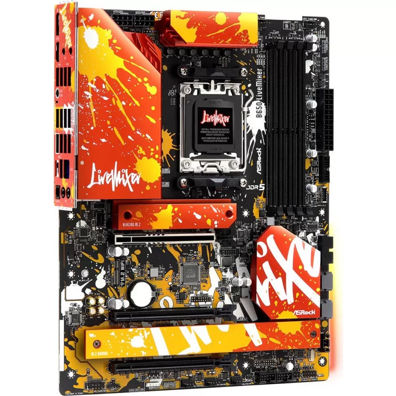 Placa de baza Asrock B650 LiveMixer, socket AM5 | Placa de Baza