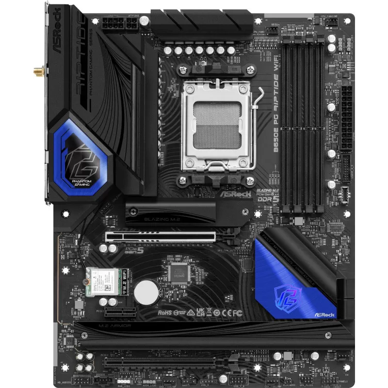 Placa de baza Asrock B650E PG Riptide WiFi, socket AM5