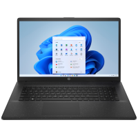 Notebook HP 17-cp1008nq, 17.3" Full HD, AMD Ryzen 5 5625U, RAM 16GB, SSD 512GB, Windows 11 Home, Negru