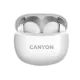 Casti Canyon TWS-5, Bluetooth, Alb