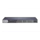 Switch Hikvision DS-3E0528HP-E, fara management, cu PoE, 28x1000Mbps RJ45 + 2xGigabit Fiber