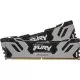 Memorie Desktop Kingston Fury Renegade, 64GB(2 x 32GB) DDR5, 6000Mhz, Silver
