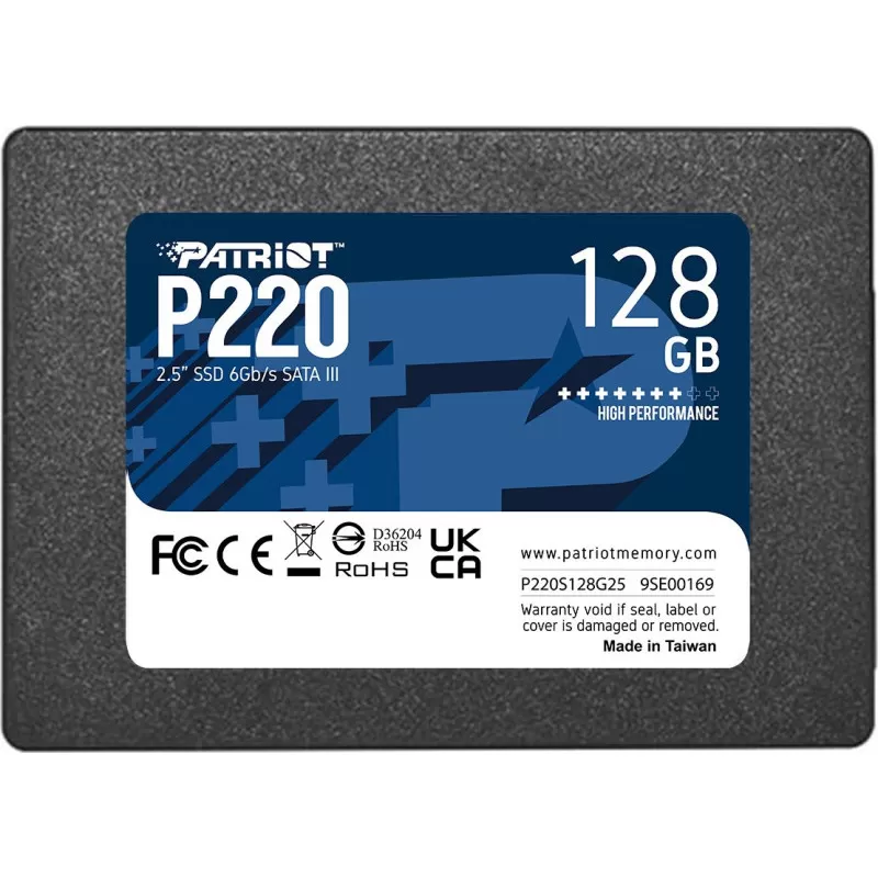 SSD Patriot P220, 128GB, 2.5 