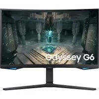 Monitor LED Samsung Odyssey G6 LS32BG650EUXEN, Curbat, 32", QHD, 240Hz, 1ms, Negru