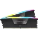 Memorie Desktop Corsair Vengeance RGB, 64GB(2 x 32GB) DDR5, 5200Mhz, Black