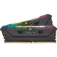 Memorie Desktop Corsair Vengeance RGB PRO SL, 32GB(2 x 16GB) DDR4, 3200Mhz, CL16, Black