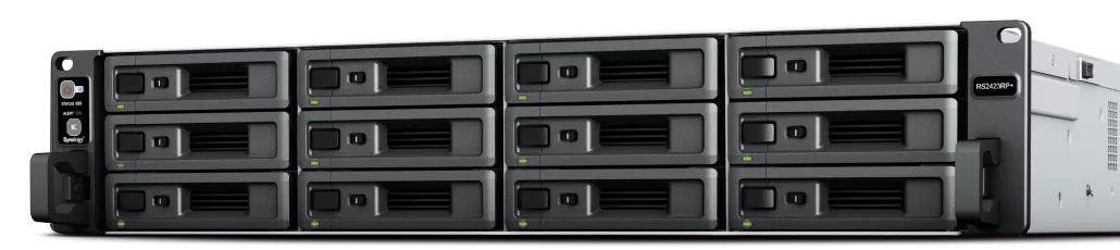NAS Synology RackStation RS2423+ 2xGigabit 12-bay fara HDD-uri