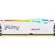Memorie Desktop Kingston Fury Beast RGB, 32GB DDR5, 6000Mhz, White, EXPO