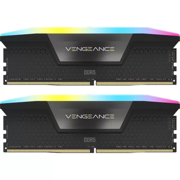 Memorie Desktop Corsair Vengeance RGB, 32GB(2 x 16GB) DDR5