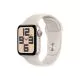 Smartwatch Apple Watch SE GPS, 40mm, Carcasa Starlight Aluminium, Bratara Starlight Sport