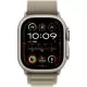 Smartwatch Apple Watch Ultra 2 GPS + Cellular, 49mm, Carcasa Titanium, Bratara Olive Alpine, Small