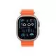 Smartwatch Apple Watch Ultra 2 GPS + Cellular, 49mm, Carcasa Titanium, Bratara Orange Ocean