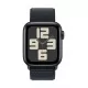 Smartwatch Apple Watch SE GPS + Cellular, 40mm, Carcasa Midnight Aluminium, Bratara Midnight Sport