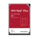 Hard Disk Desktop Western Digital WD Red Plus NAS, 2TB, 5400RPM, 64MB, SATA III