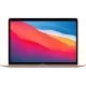 Notebook Apple MacBook Air 13 Retina, Apple M1 Chip, GPU 7-core, RAM 8GB, SSD 256GB, Tastatura US, Gold