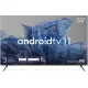 Televizor LED Kivi Smart TV 55U750NB, 140cm, 4K Ultra HD, Negru