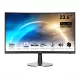 Monitor LED MSI PRO MP2422C, 23.6", Curbat, Full HD, 1ms, Black