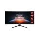 Monitor LED MSI Optix MAG342CQR, 34", Curbat, UWQHD, 144Hz, 1ms, Black