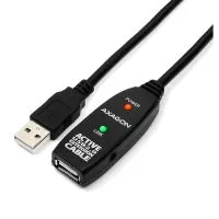 Cablu Axagon ADR-205, USB 2.0 - USB 2.0, Repeater, 5m, Black