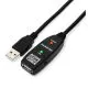 Cablu Axagon ADR-205, USB 2.0 - USB 2.0, Repeater, 5m, Black