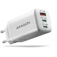 Incarcator Retea Axagon ACU-DPQ65W, 2 x USB Type-C + USB Type-A, 65W, White
