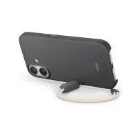 Husa de protectie Apple Beats Kickstand Case pentru iPhone 17 cu suport, MagSafe și control al camerei, Granite Gray