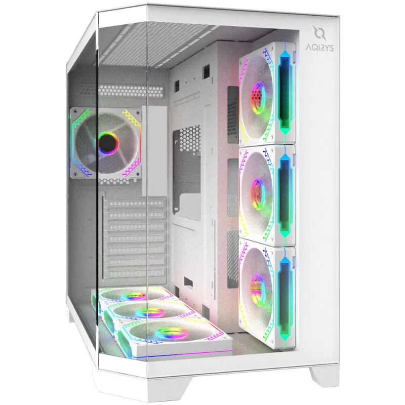 Carcasa PC AQIRYS Titan White ARGB