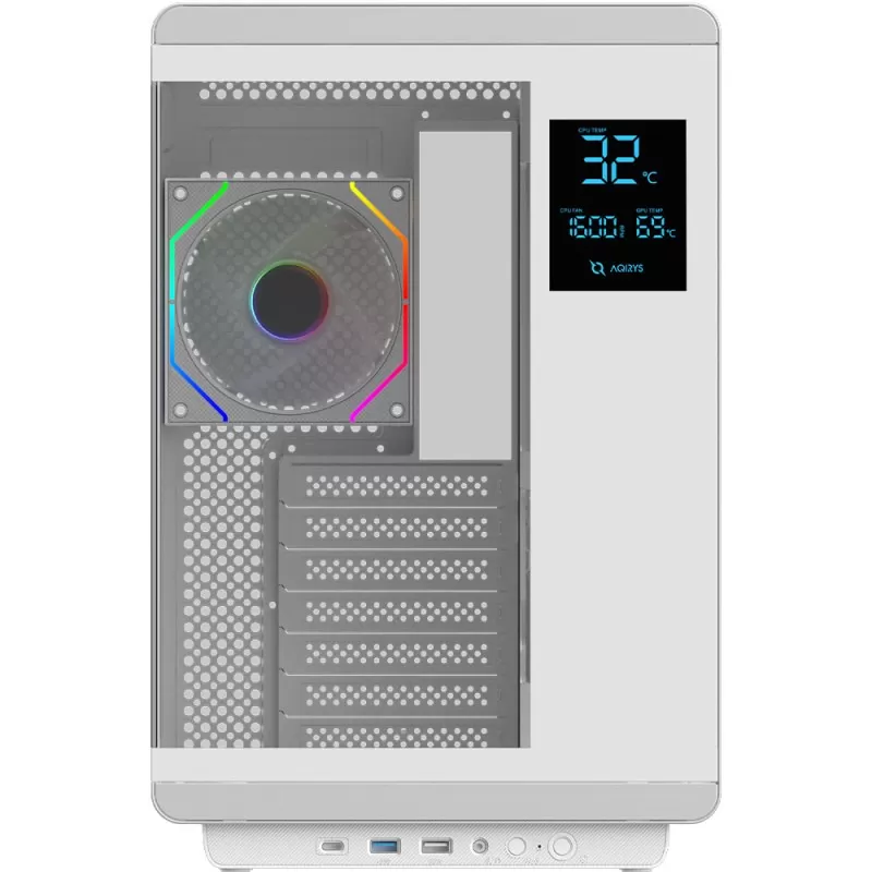 Carcasa PC AQIRYS Draco White ARGB