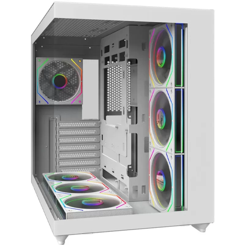 Carcasa PC AQIRYS Orcus White ARGB