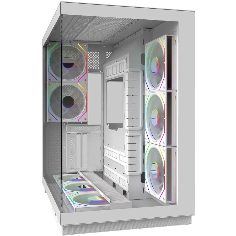 Carcasa PC AQIRYS Janus White ARGB