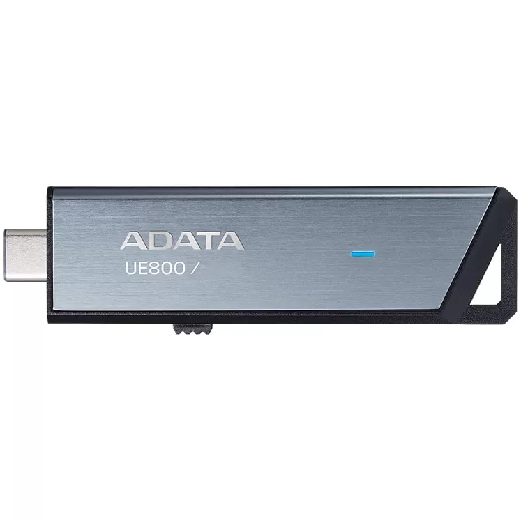 xxxx MEMORIE USB Type-C 3.2 ADATA 128 GB retractabila carcasa aluminiu argintiu "AELI-UE800-128G-CSG" (include TV 0.03 lei)
