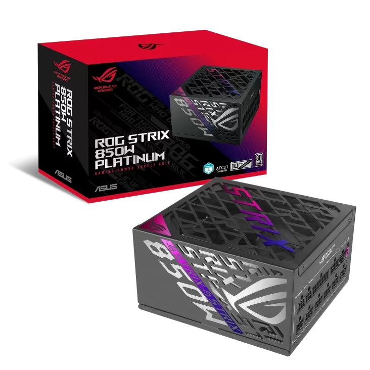 Sursa PC ASUS ROG STRIX  Modulara  850W  80 Plus Platinum