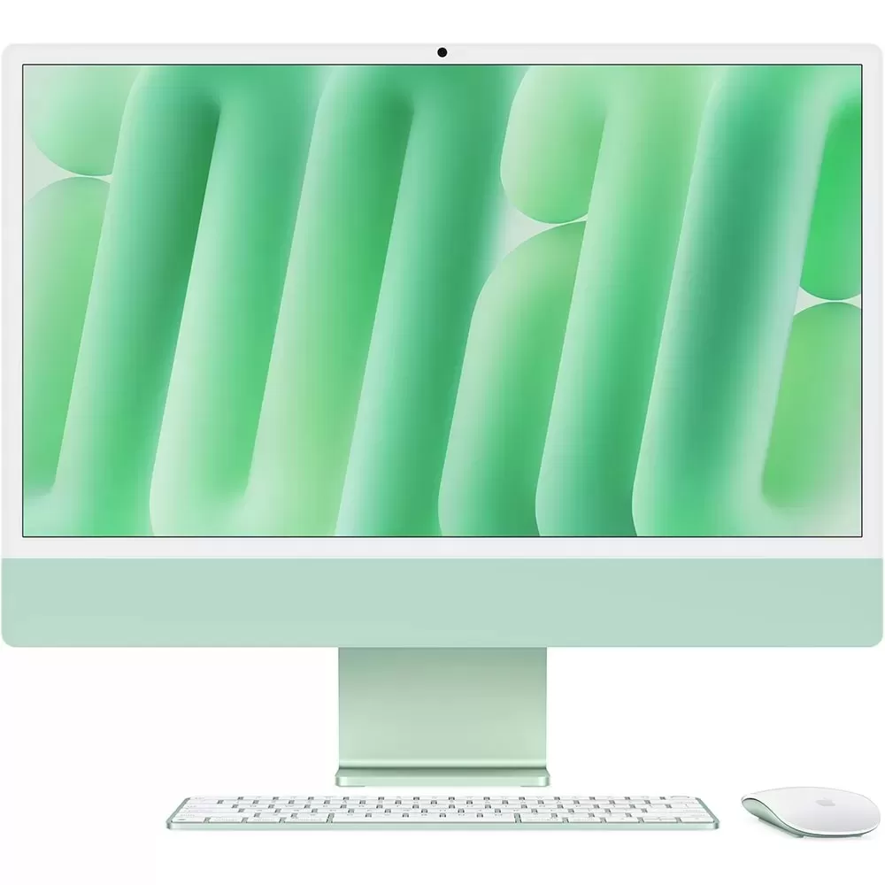 Sistem All-In-One Apple iMac 2024  24"  Retina 4.5K  Apple M4  10-core CPU  10-core GPU  RAM 24GB  SSD 1TB  Tastatura INT  Mac OS Sequoia  Green
