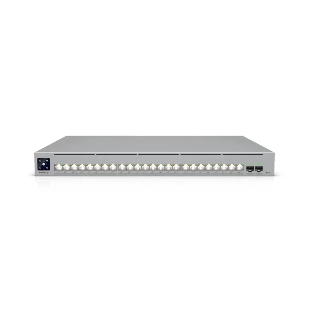 Switch Ubiquiti Enterprise Campus 24 PoE  cu management  cu PoE  16x10000Mbps (PoE+++) + 8x2500Mbps (PoE+++) + 2xSFP28