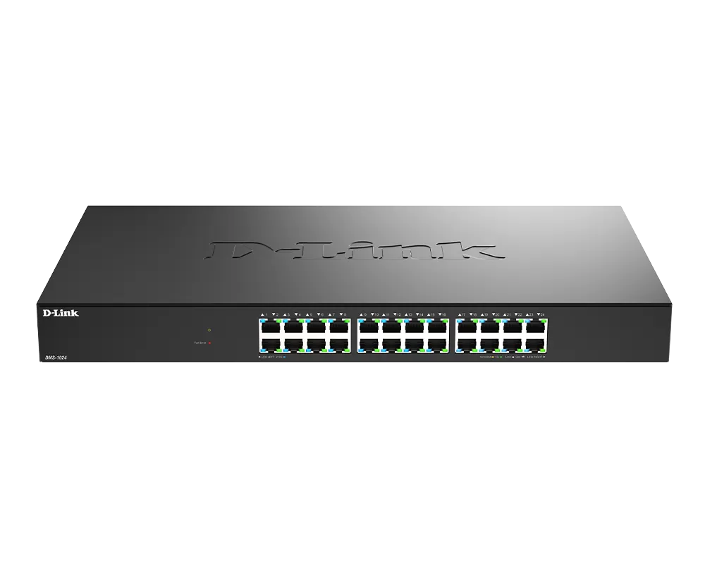 Switch D-Link DMS-1024  fara management  fara PoE  24x2500Mbps