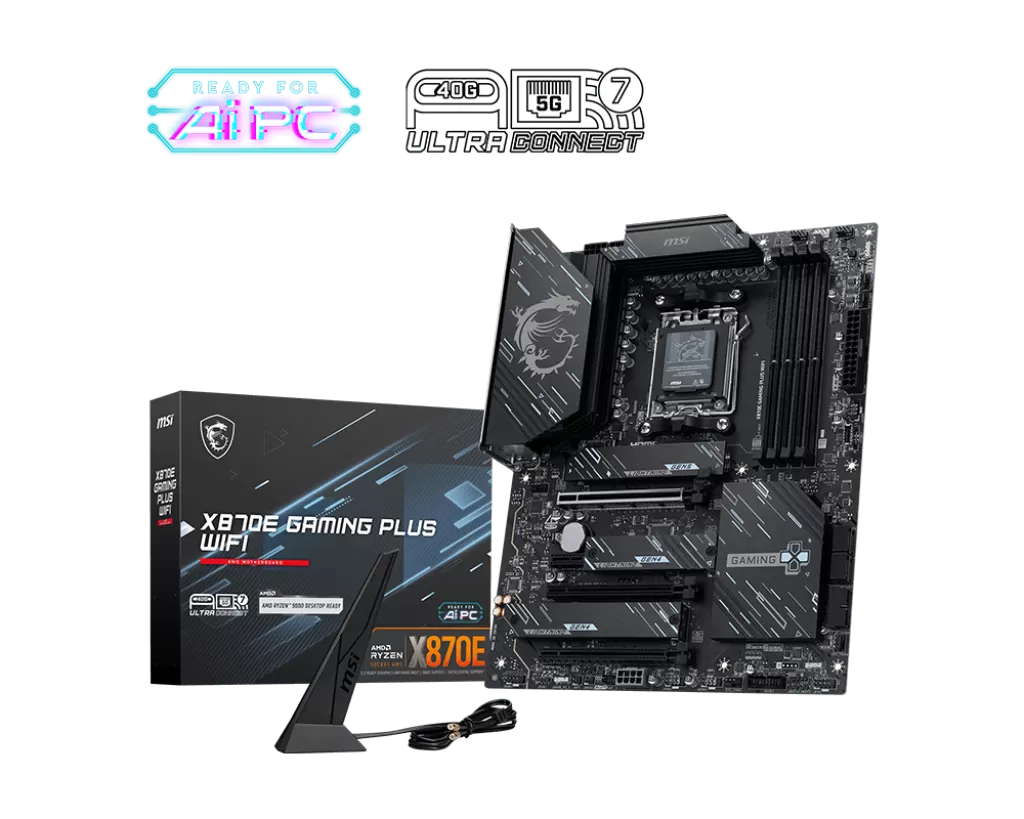 Placa de baza MSI X870E GAMING PLUS WIFI  Socket AM5