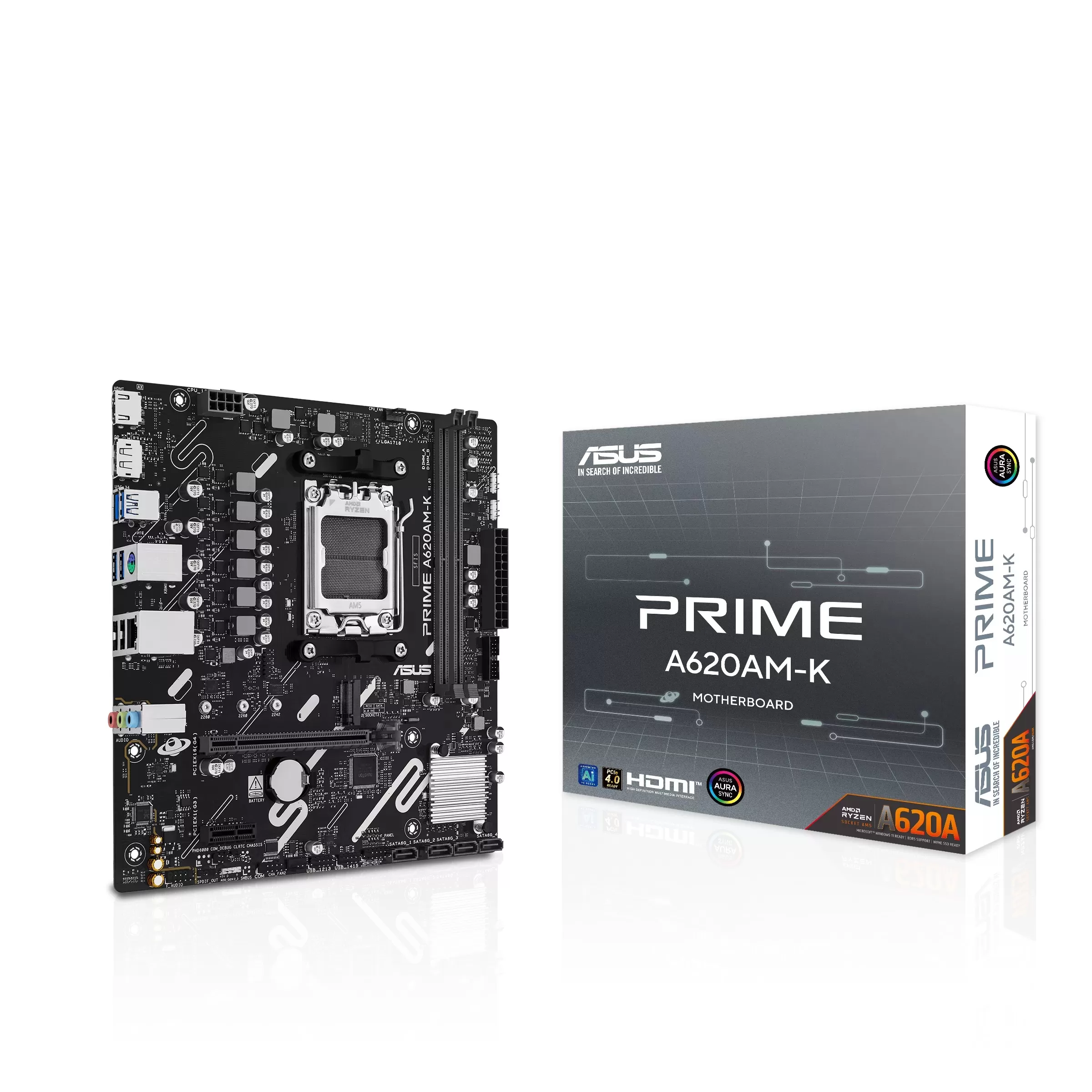 Placa de baza ASUS PRIME A620AM-K  Socket AM5