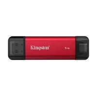 SSD Extern Kingston SPSD, 1TB, USB-A/USB-C, Red