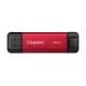 SSD Extern Kingston SPSD, 512GB, USB-A/USB-C, Red