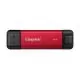 SSD Extern Kingston SPSD, 1TB, USB-A/USB-C, Red