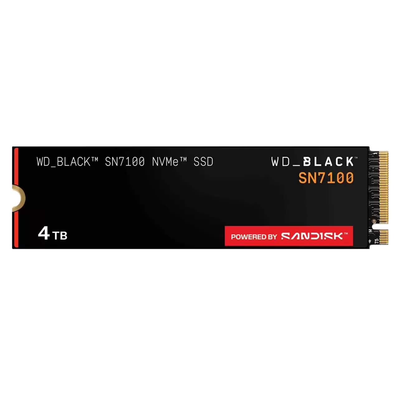 SSD Western Digital WD Black SN7100  4TB  M.2 2280  PCIe 4.0  NVMe